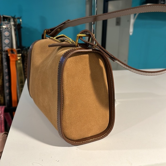 Shoulder or handheld Handbag suede - Picture 3 of 15